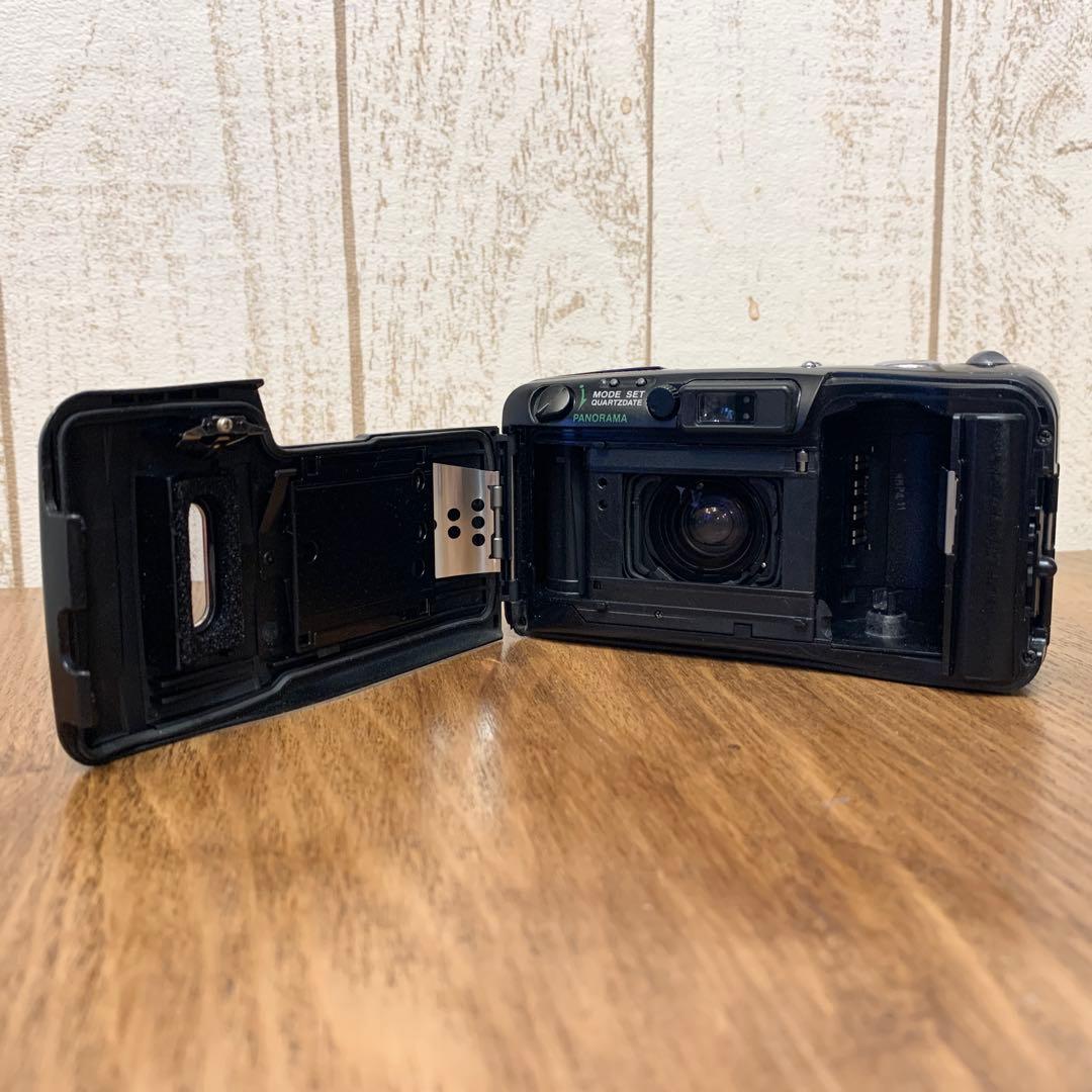 オリンパス OLYMPUS μ ZOOM 105 コンパクトカメラ　ブラック