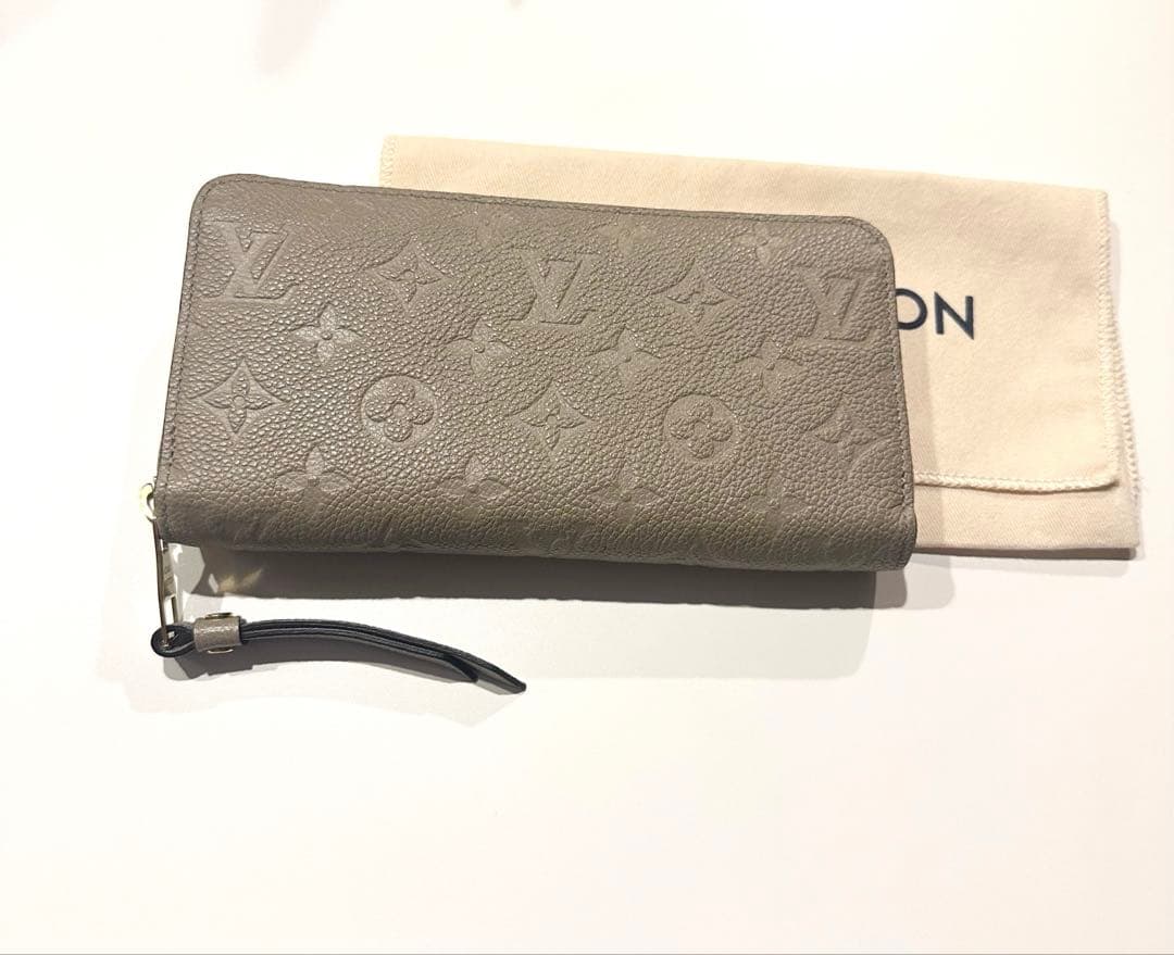 美品　ルイヴィトン アンプラント ジッピーウォレット トゥルトレール 財布