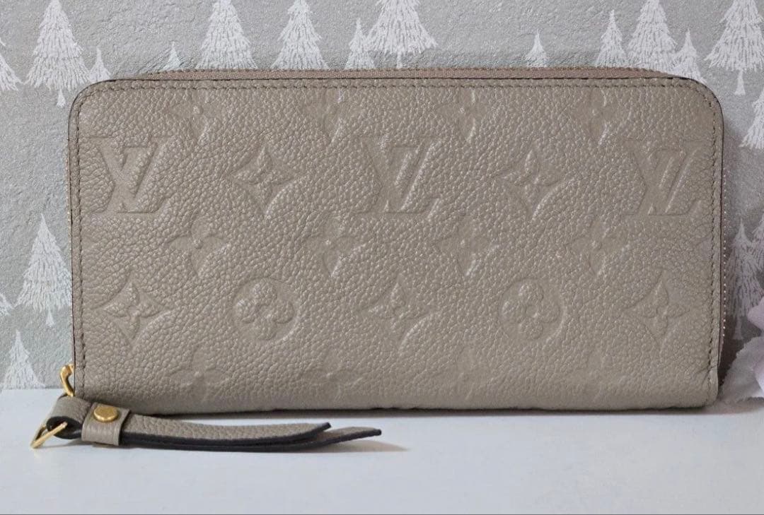 美品　ルイヴィトン アンプラント ジッピーウォレット トゥルトレール 財布