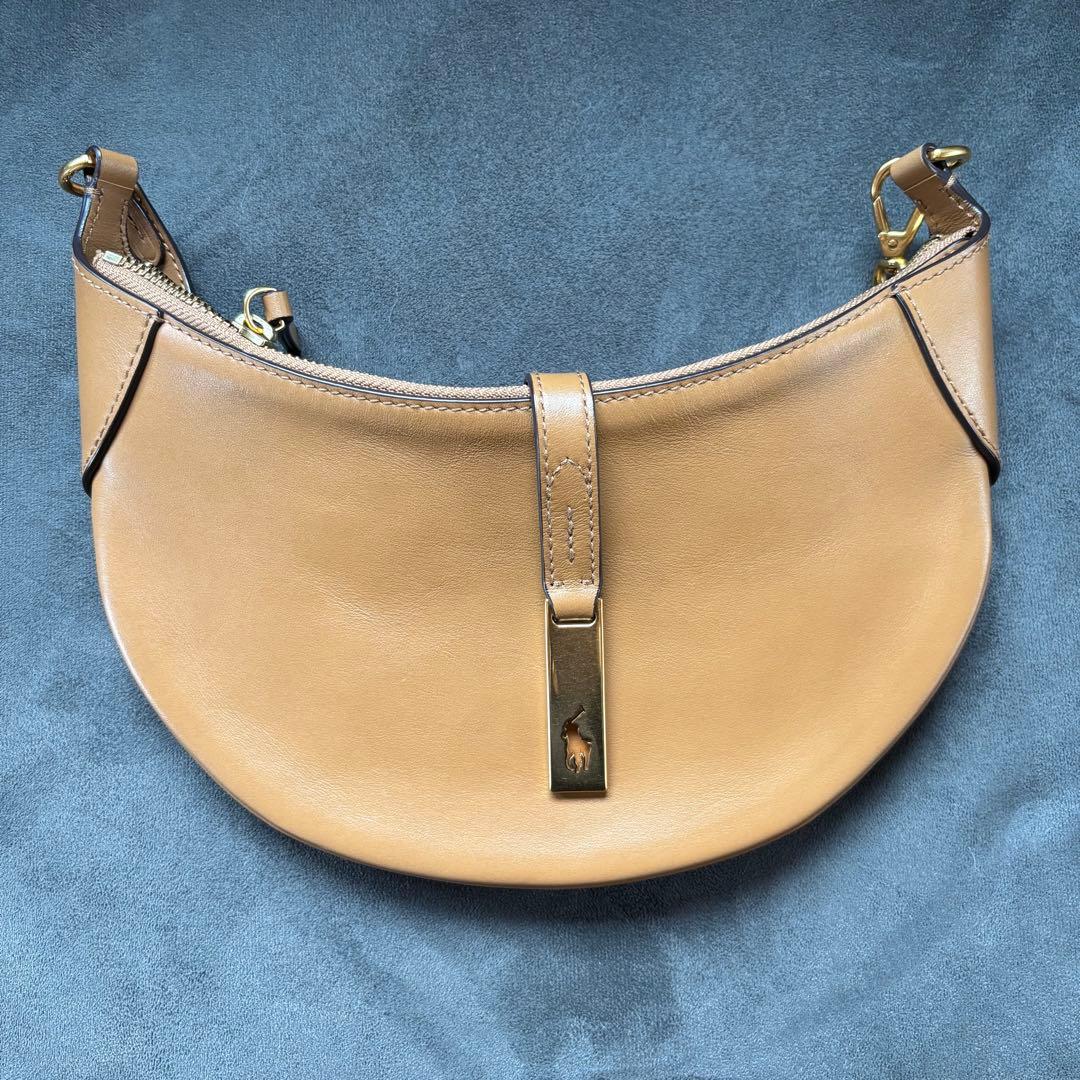 【ズッチ】ポロラルフローレン　カーフスキン　ミニショルダーバッグ