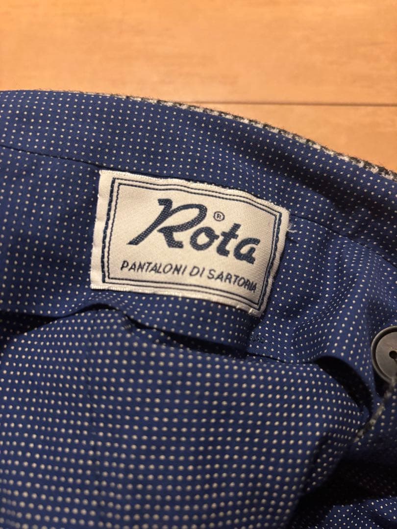 Rota ハウンドトゥース スラックス 48