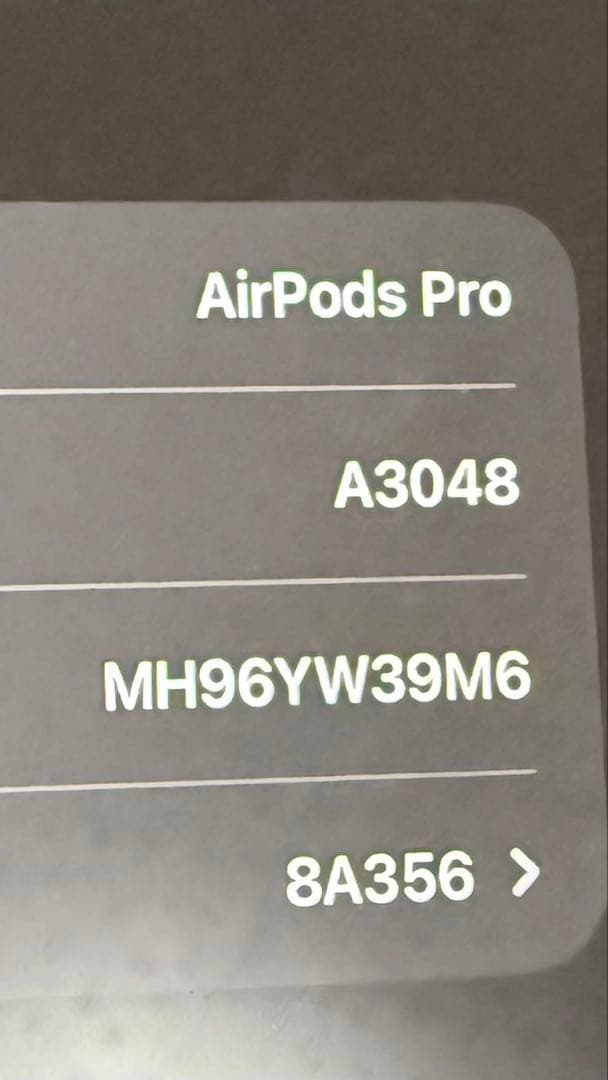美品　AirPods Pro 2 (USB-C) 本体