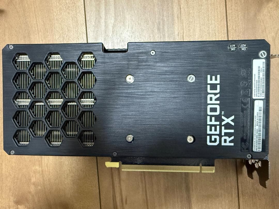 グラフィックボード・グラボ・ビデオカード Geforce RTX3060 Dual OC 12GB PALIT