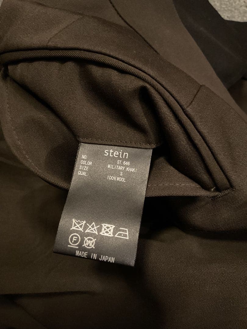 パンツ stein EXTRA WIDE TROUSERS MILITARY st646