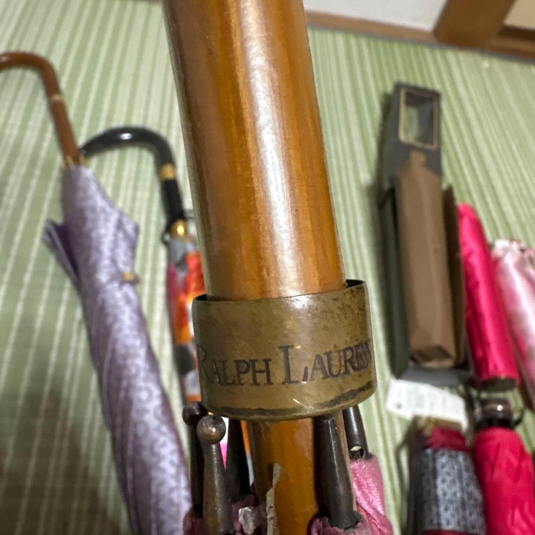 セリーヌ　ジバンシー　イヴ・サンローラン　バレンチノ　　ラルフローレン　傘　雨傘