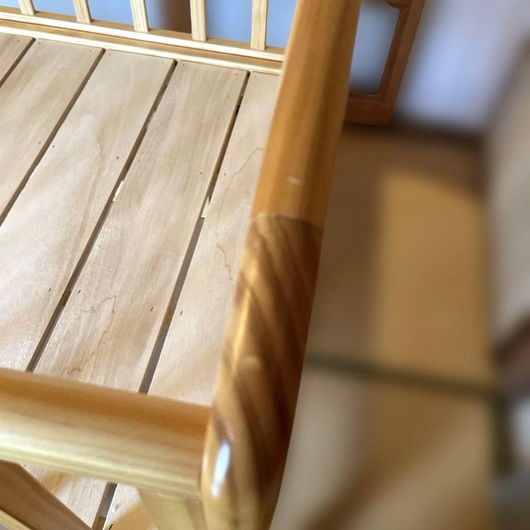 カトージ　ベビーベッド　レギュラー　ハイタイプ　ナチュラル♦︎送料込み