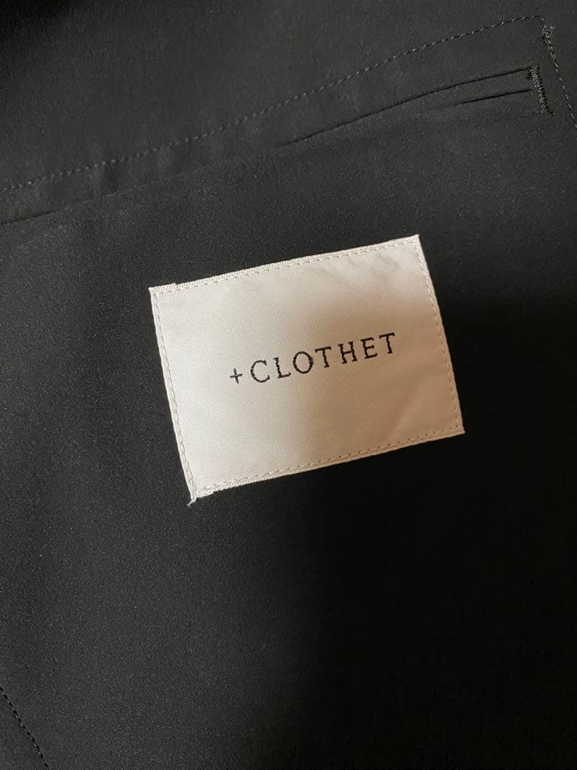 クロスクローゼット　セットアップ　スーツ　ジャケット　スラックス　ブラック