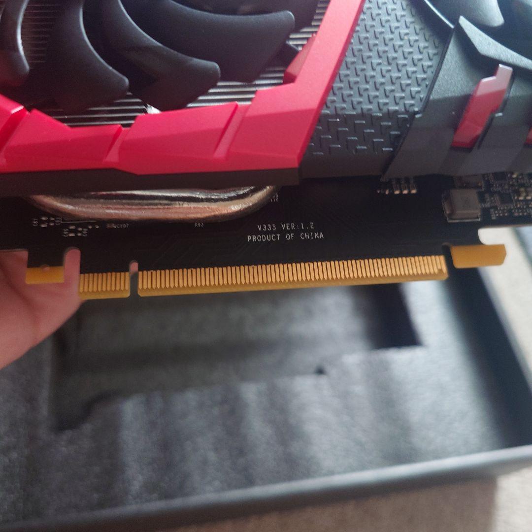 k*y様 MSI Gaming X GTX 1050 Ti 本体