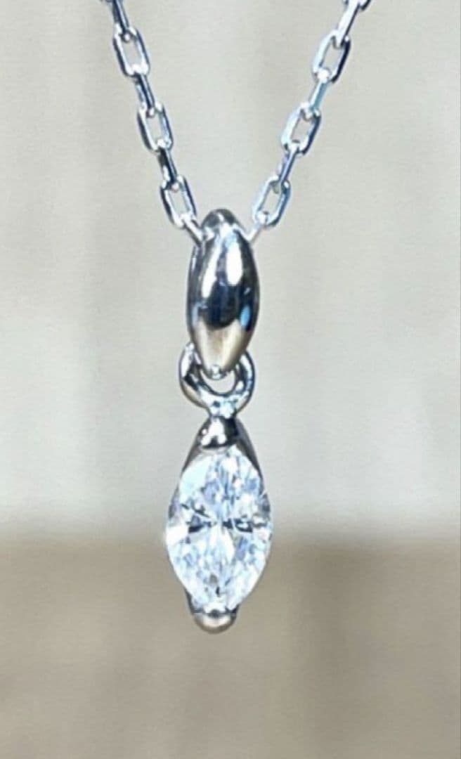【らんこ】Pt 850 　1.5ct　ダイヤモンド　ネックレス