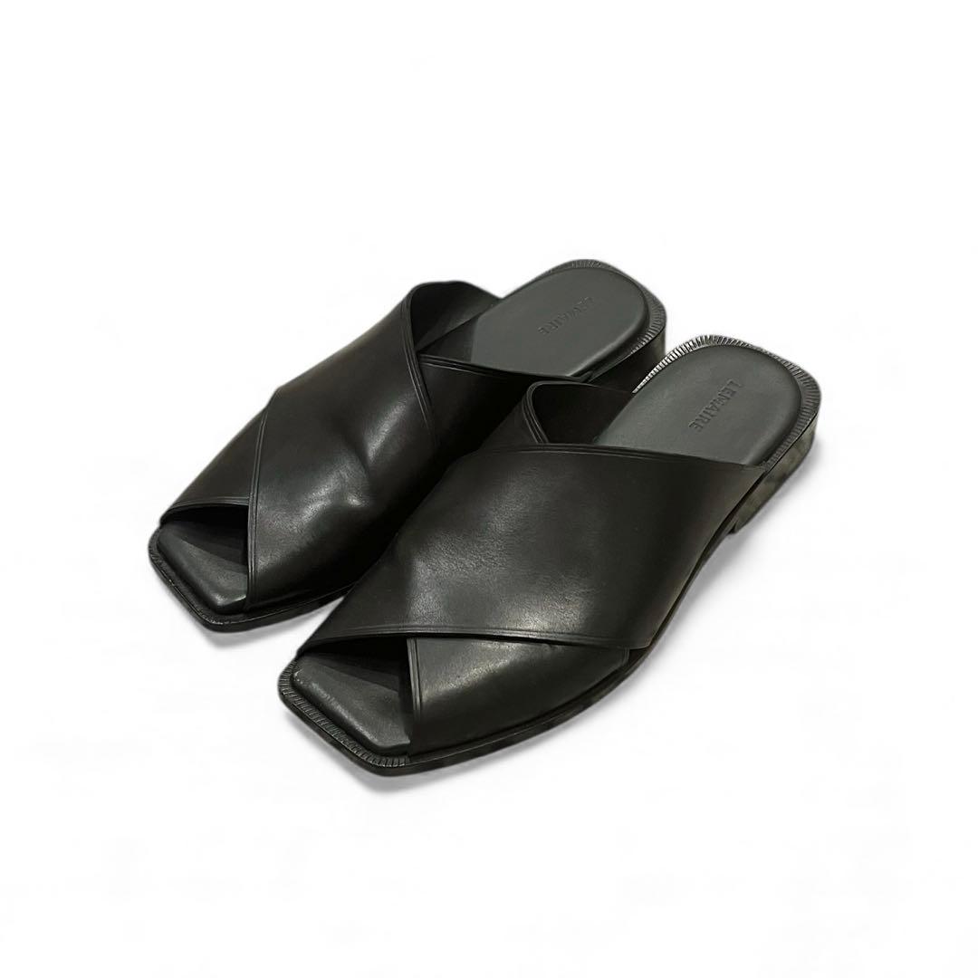 LEMAIRE 25SS CROSS FLAT SANDALS クロスサンダル