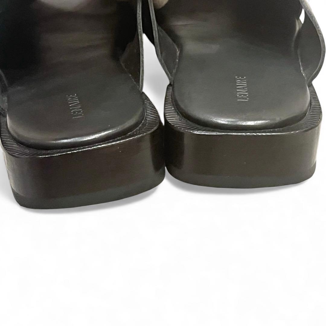 LEMAIRE 25SS CROSS FLAT SANDALS クロスサンダル