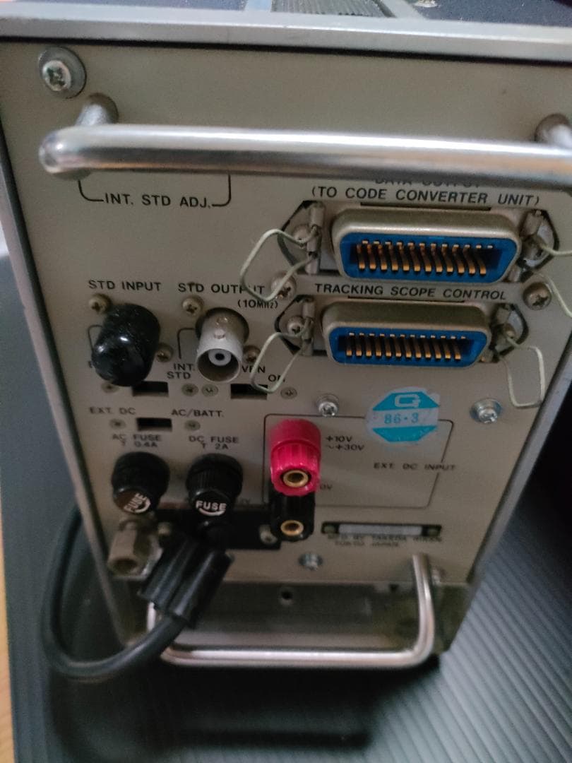 タケダ理研　周波数カウンターTR-5122GAK