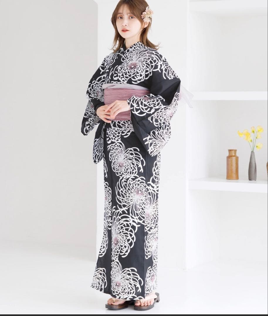 ディータ　月夜の乱菊しらべ　浴衣　帯の2点セット