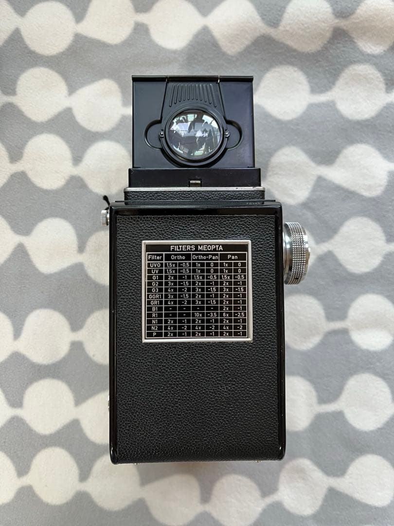 Meopta Flexaret V 二眼レフカメラ with case.