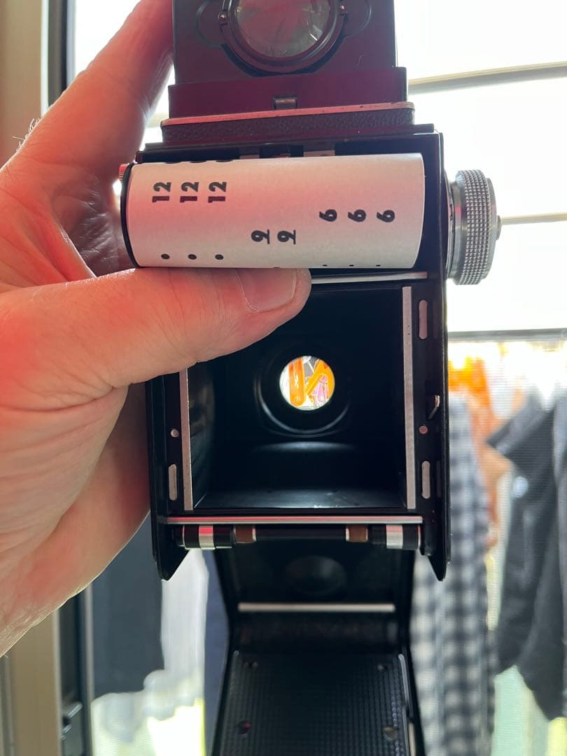 Meopta Flexaret V 二眼レフカメラ with case.