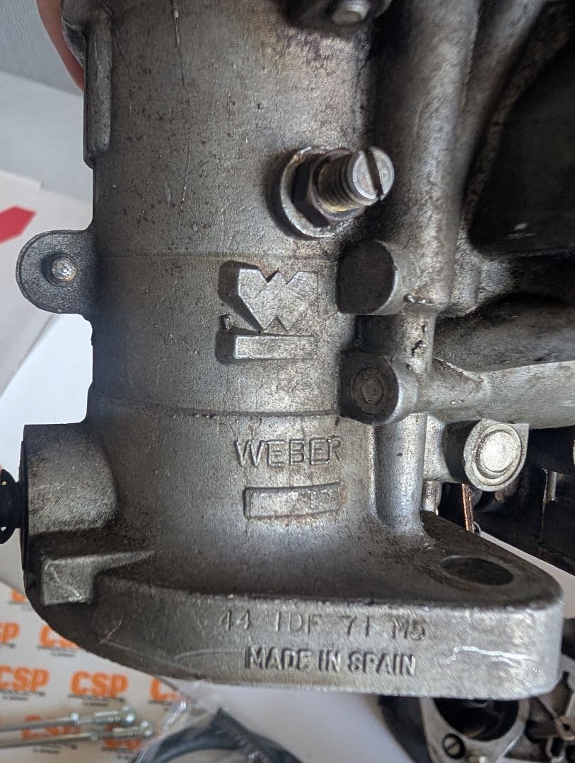 K*a様 ウェーバーIDF44キャブレター　スペイン製