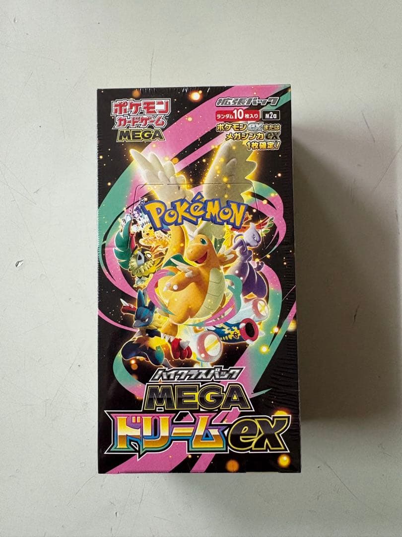 ポケモンカード　MEGAドリームex 1box シュリンク付き
