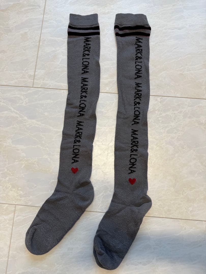 【MARK & LONA】ショートパンツとニーハイソックスのセット 36サイズ