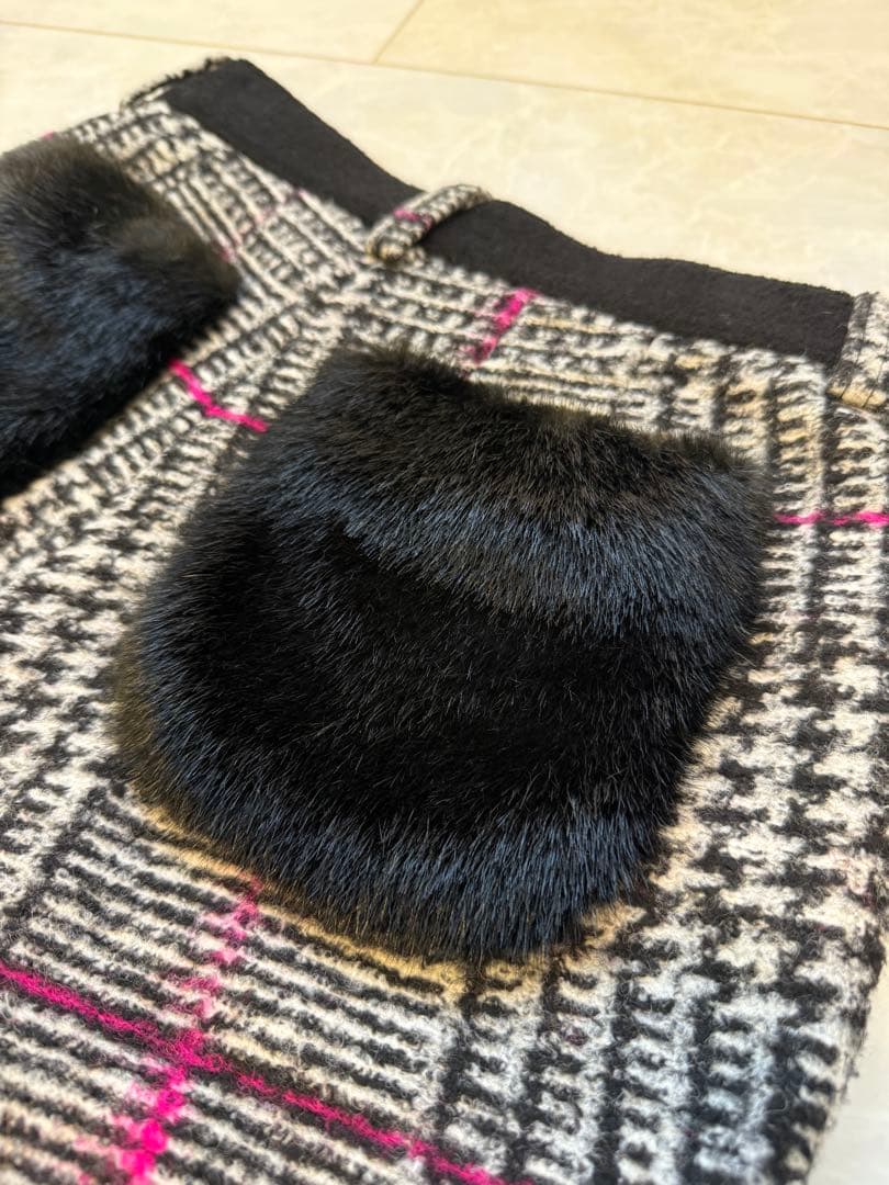 【MARK & LONA】ショートパンツとニーハイソックスのセット 36サイズ