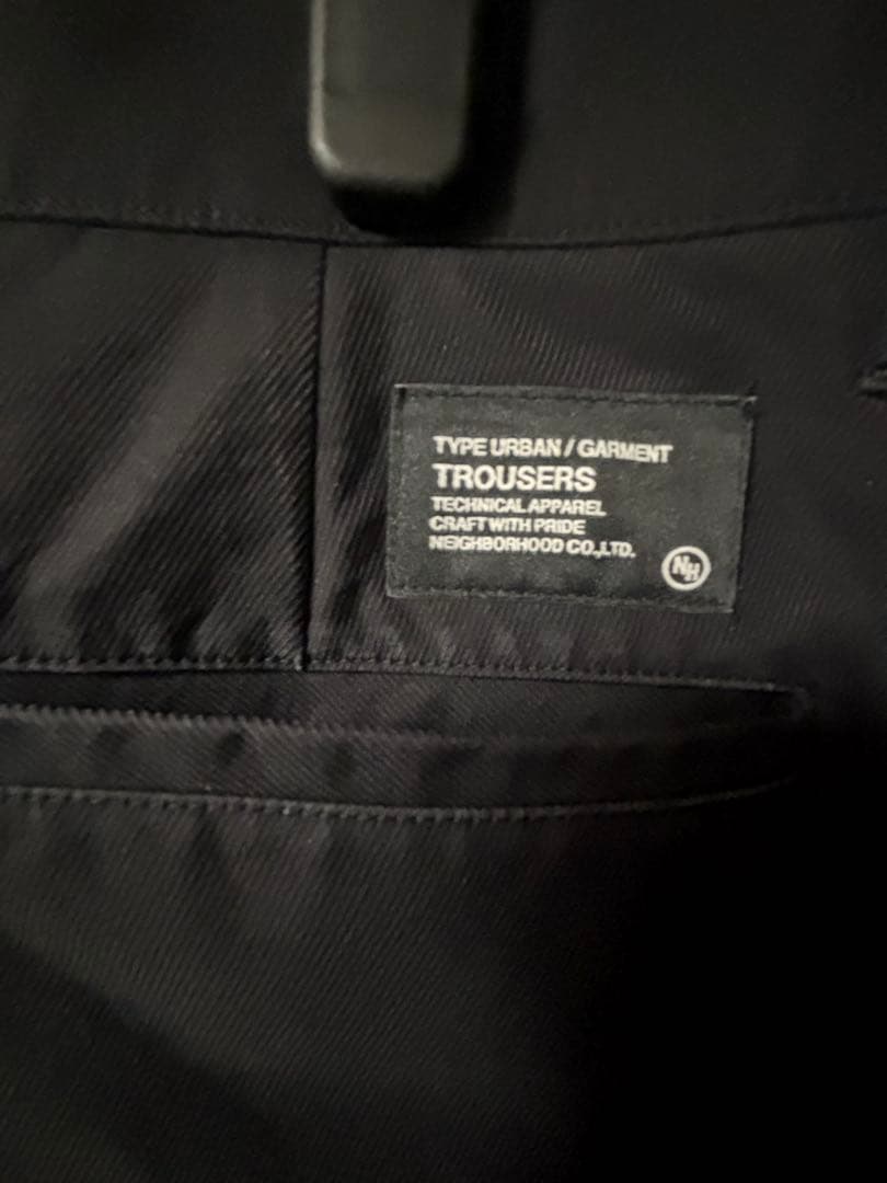NEIGHBORHOOD パンツ スラックス チノパン ブラック Ｌサイズ