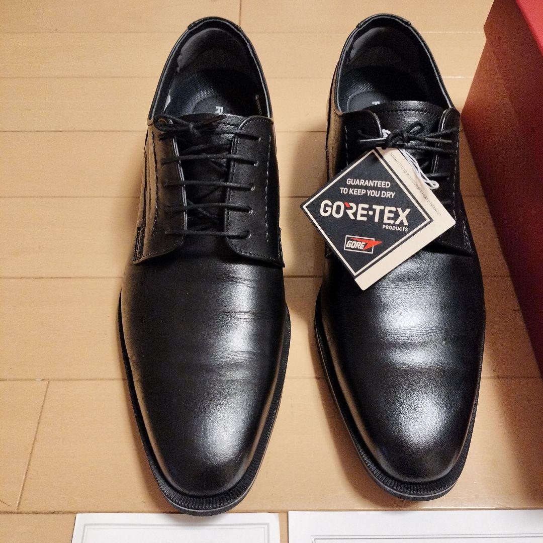 定価30800正規品 REGALプレーントウ GORE-TEX幅広EEE26.5