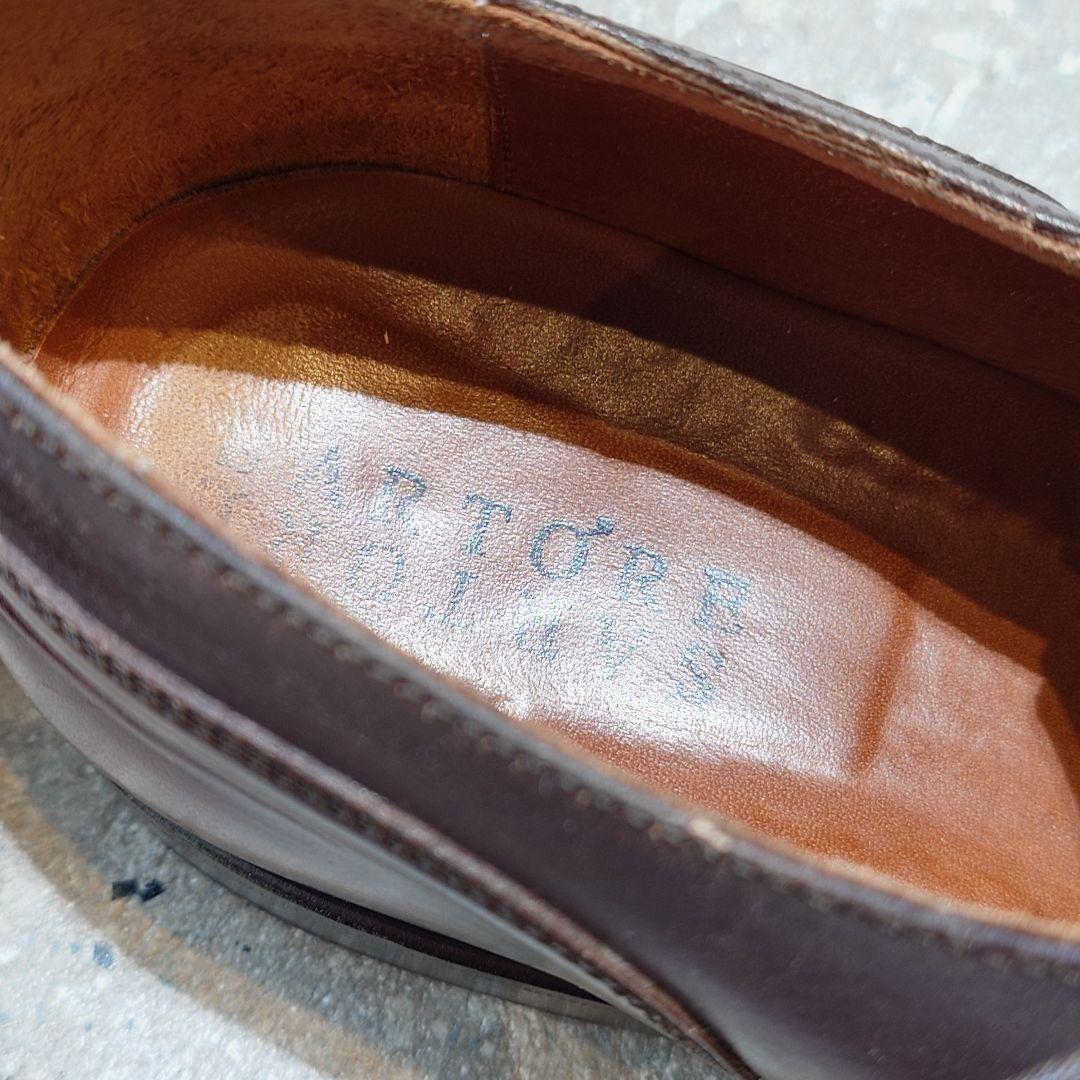 美品SARTORE　サルトル　レザーシューズ　ドレスシューズ　42　イタリア製