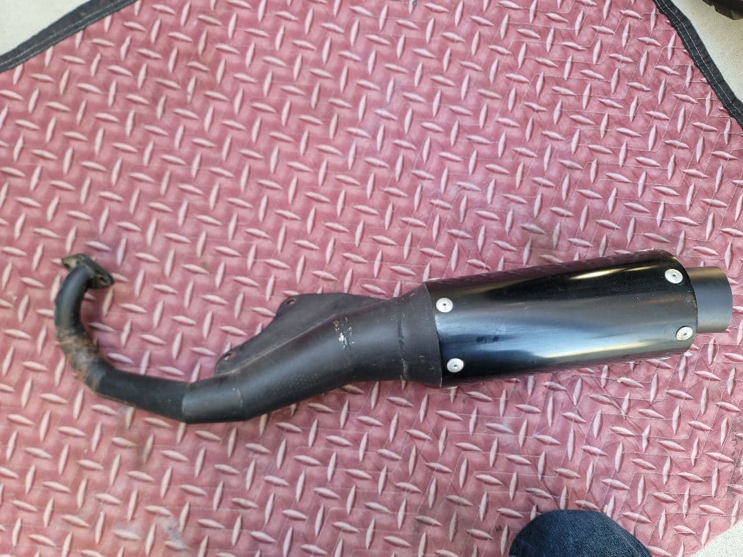 スズキ レッツ2 ZZ チャンバー スポーツマフラー