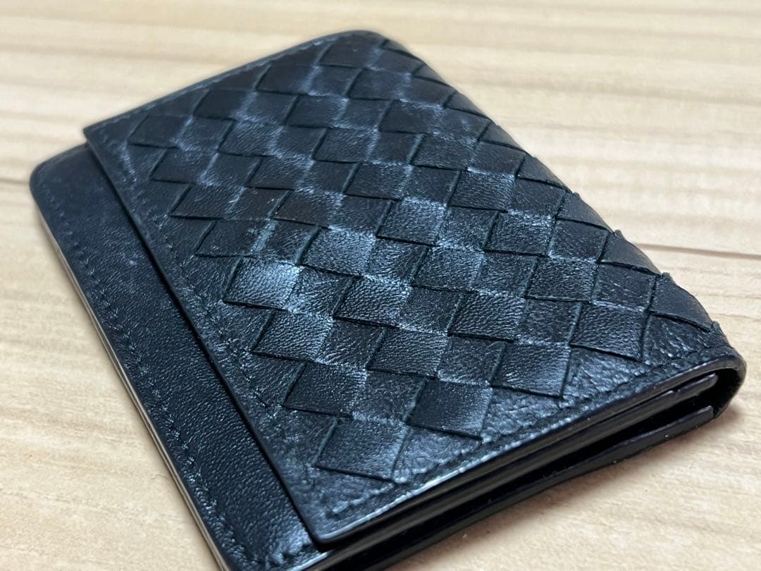 【さとぽんさん専用】　BOTTEGA VENETA ボッテガヴェネタ 名刺入れ黒
