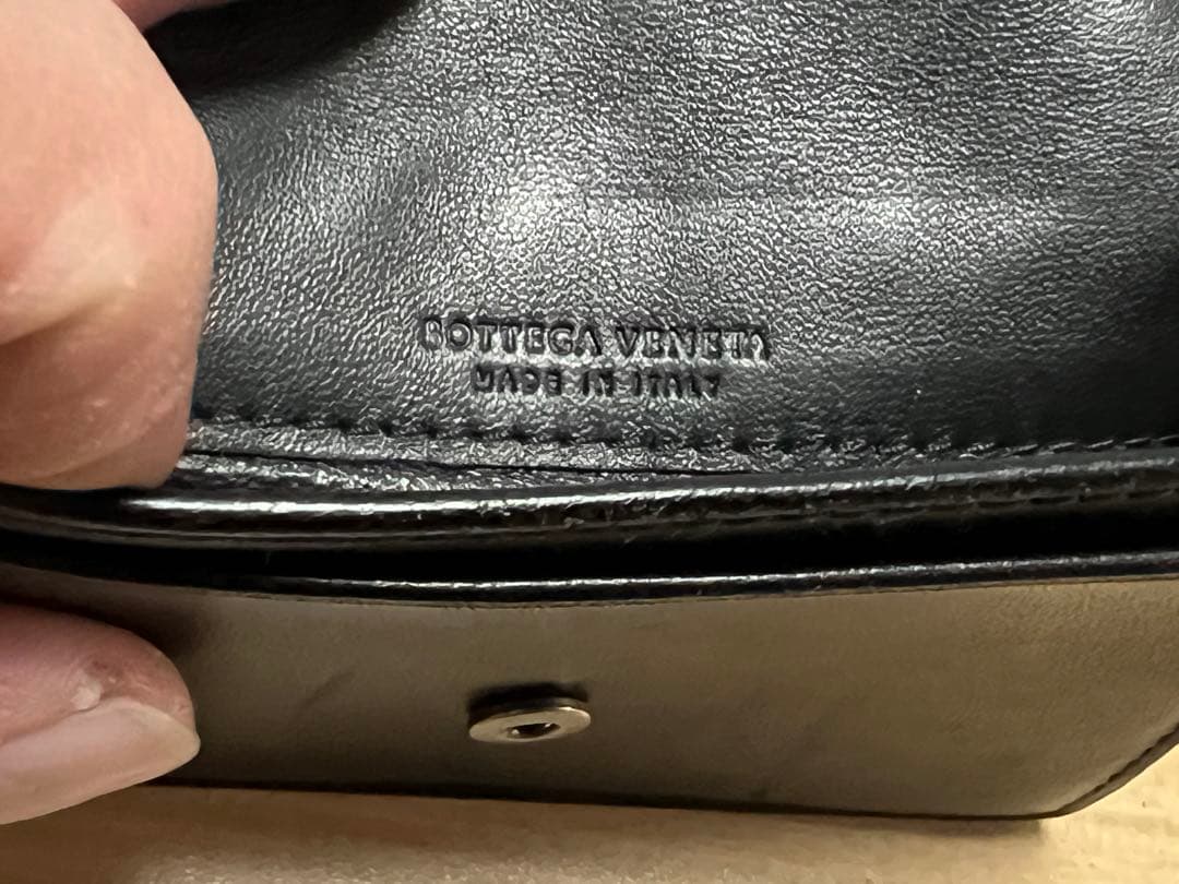 【さとぽんさん専用】　BOTTEGA VENETA ボッテガヴェネタ 名刺入れ黒