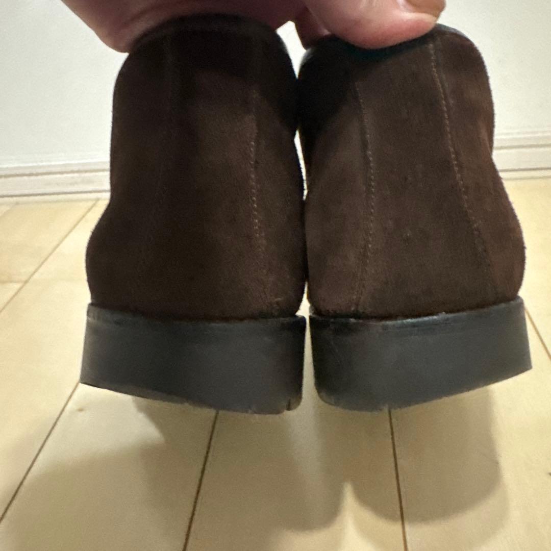 GUCCI スウェードブーツ　ビットモカシン