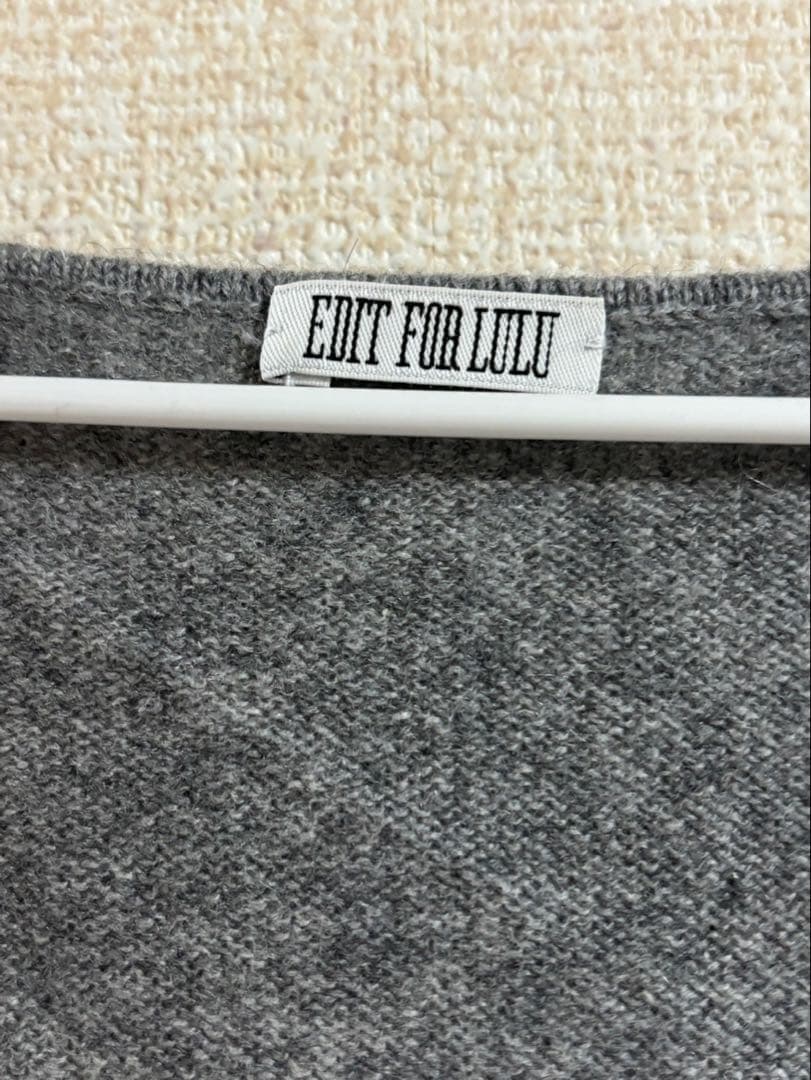 EDIT.FOR LULU カシミヤキャミソール