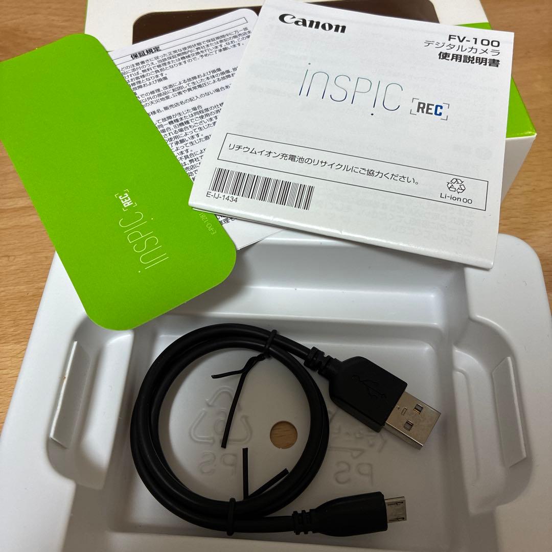 Canon inspic FV-100 グリーン