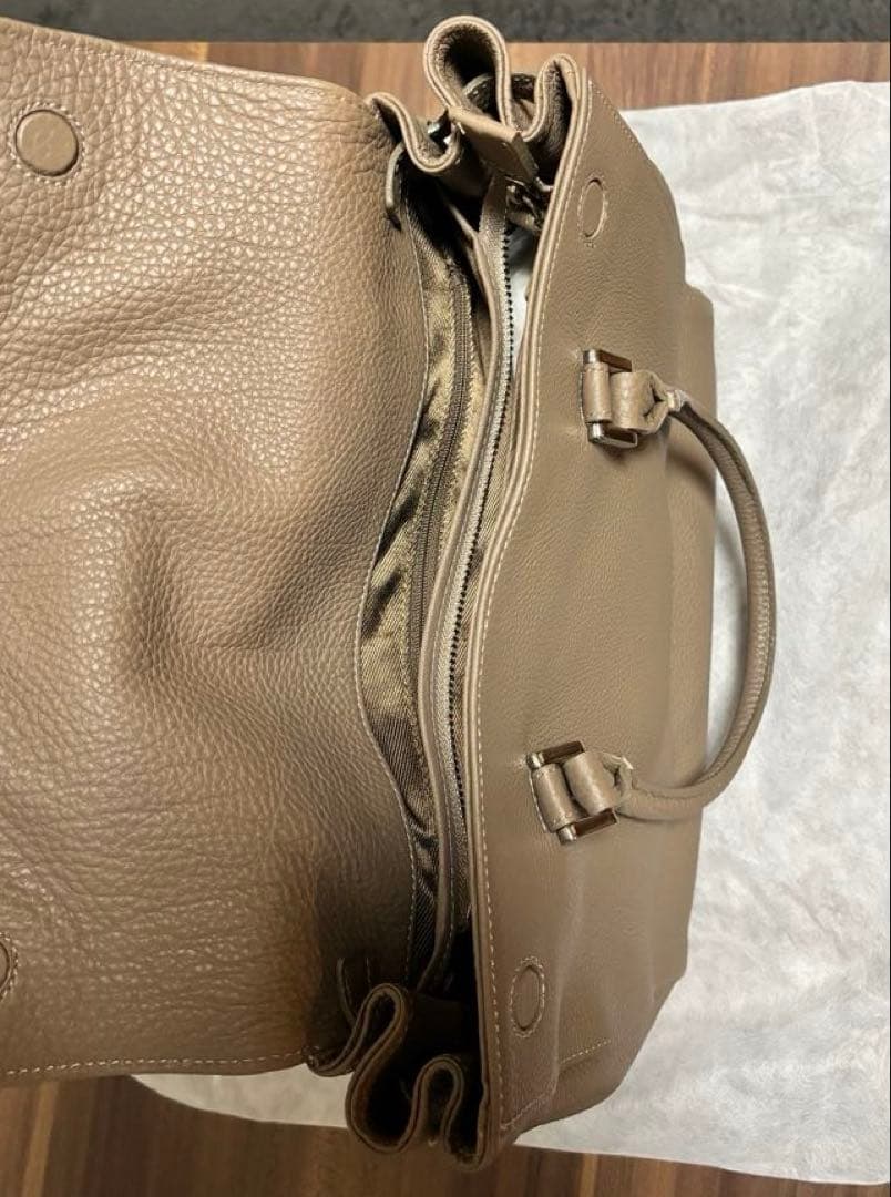 【未使用】NAGATANI（ナガタニ）レザー ハンドバッグ トートバッグ