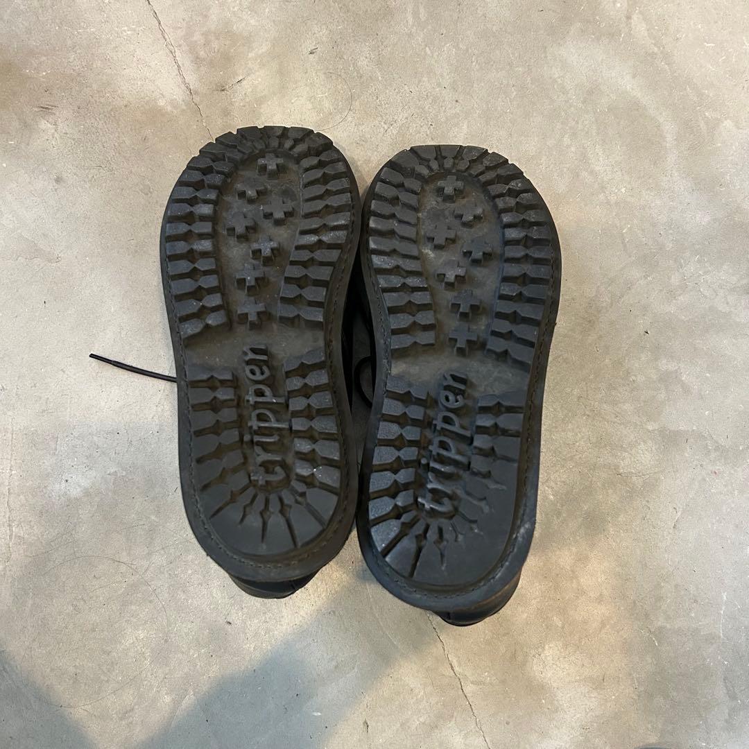 trippen harferl トリッペン ハーフェル 黒 43 ブラック