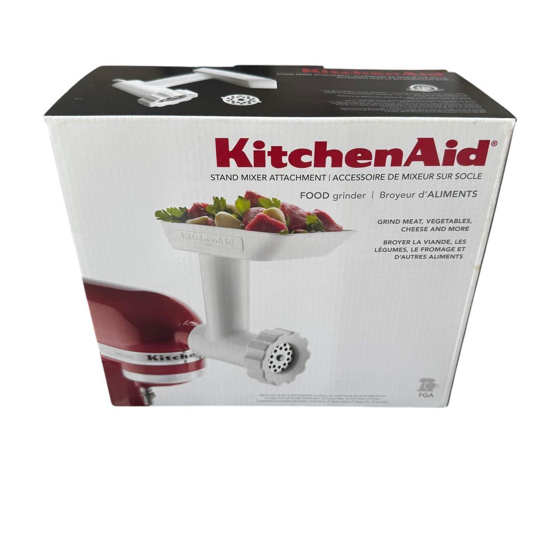 キッチンエイド アルチザンミニミキサー 3.3Lフードグラインダーセット レッド