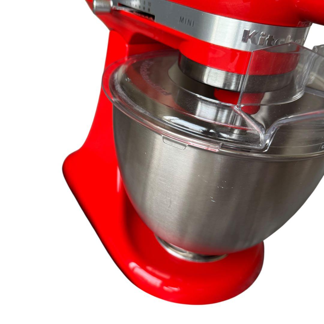 キッチンエイド アルチザンミニミキサー 3.3Lフードグラインダーセット レッド