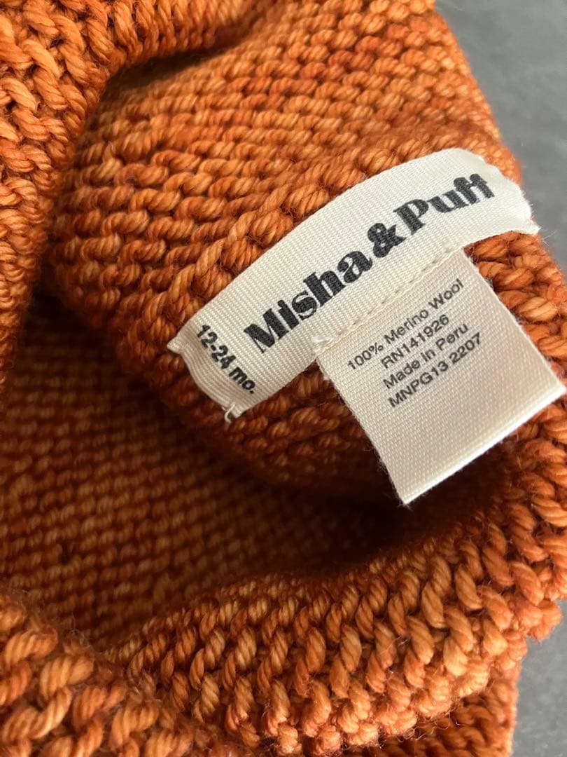 その他 misha&puff garter hat