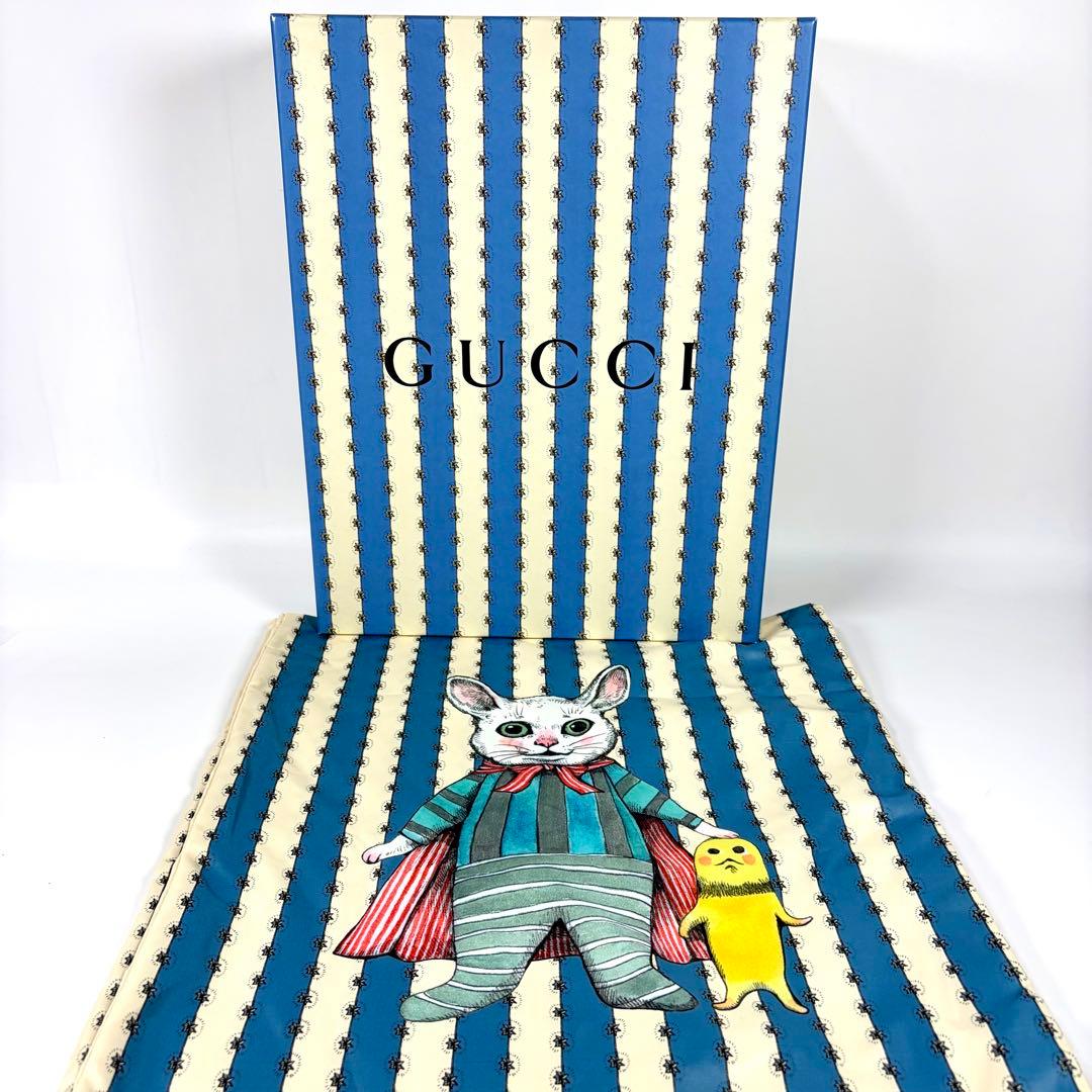 【新品未使用】袋箱付 グッチ ヒグチユウコ ハンドバッグ チルドレンズ gg