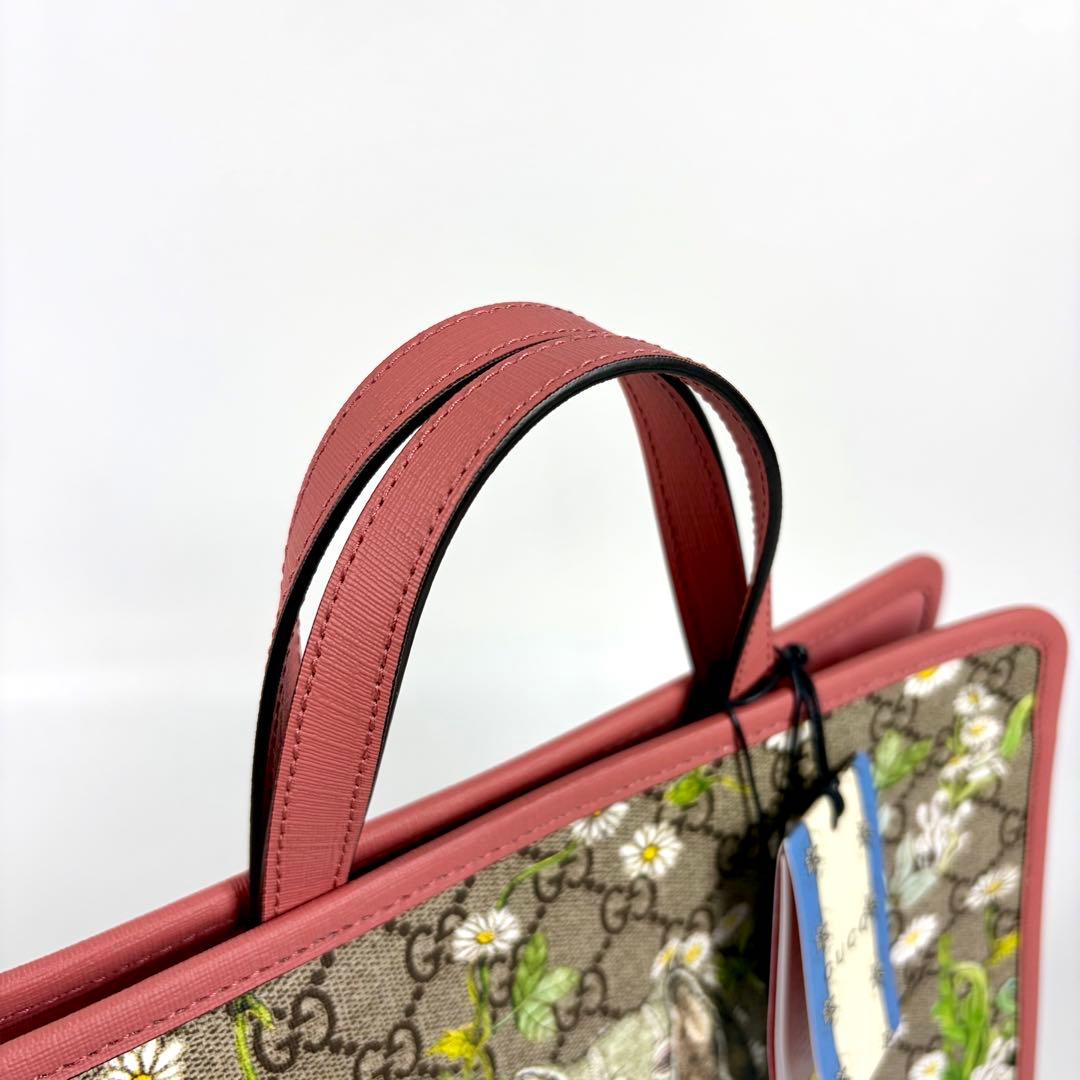 【新品未使用】袋箱付 グッチ ヒグチユウコ ハンドバッグ チルドレンズ gg