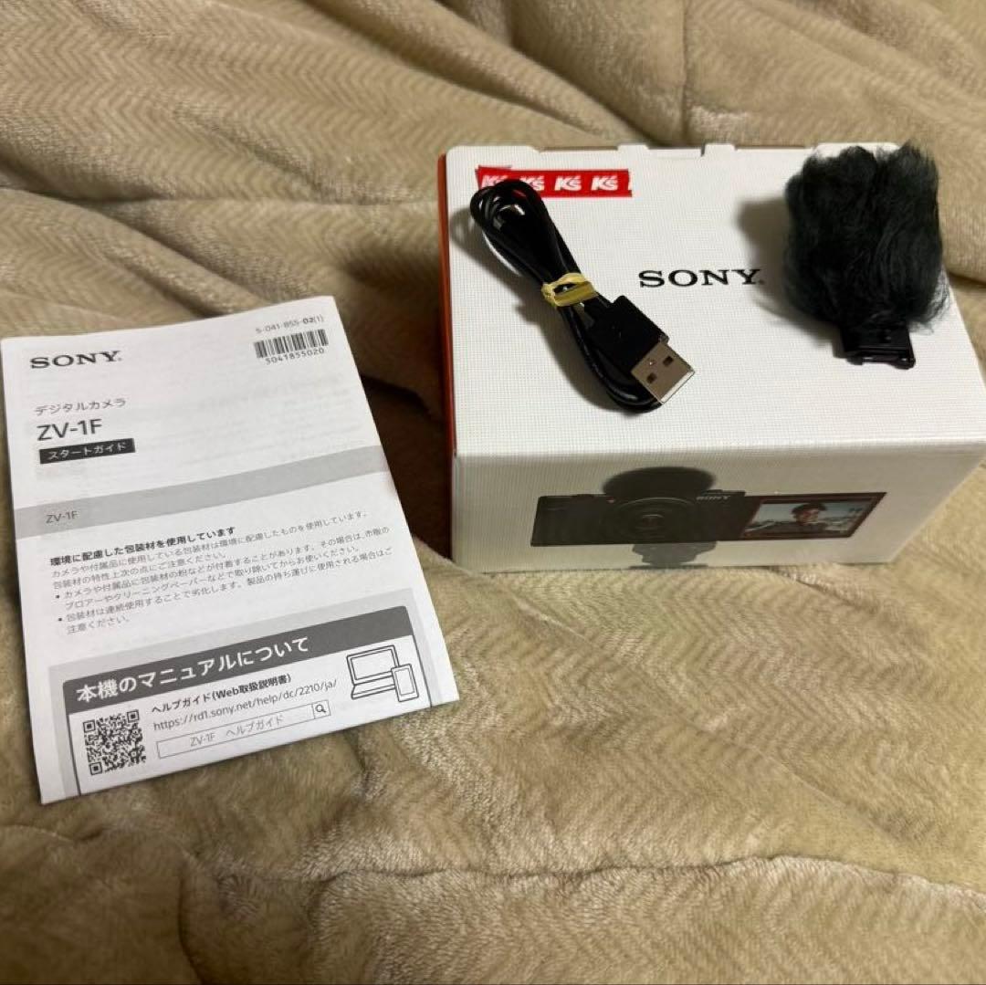 SONY VLOGCAM ZV-1Fデジタルカメラ ブラック