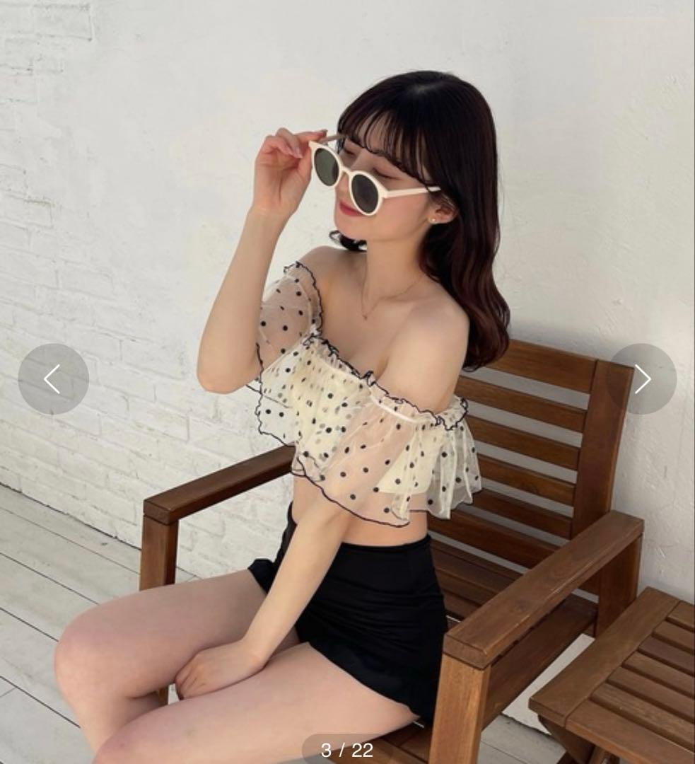 RiLiオフショル水着