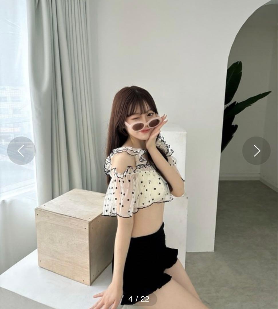 RiLiオフショル水着