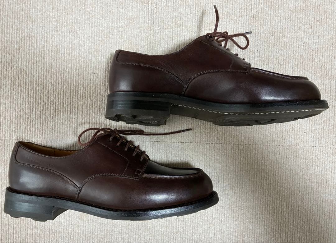 美品　JM WESTON GOLF ノヴォカーフ　ダークブラウン　5 1/2E