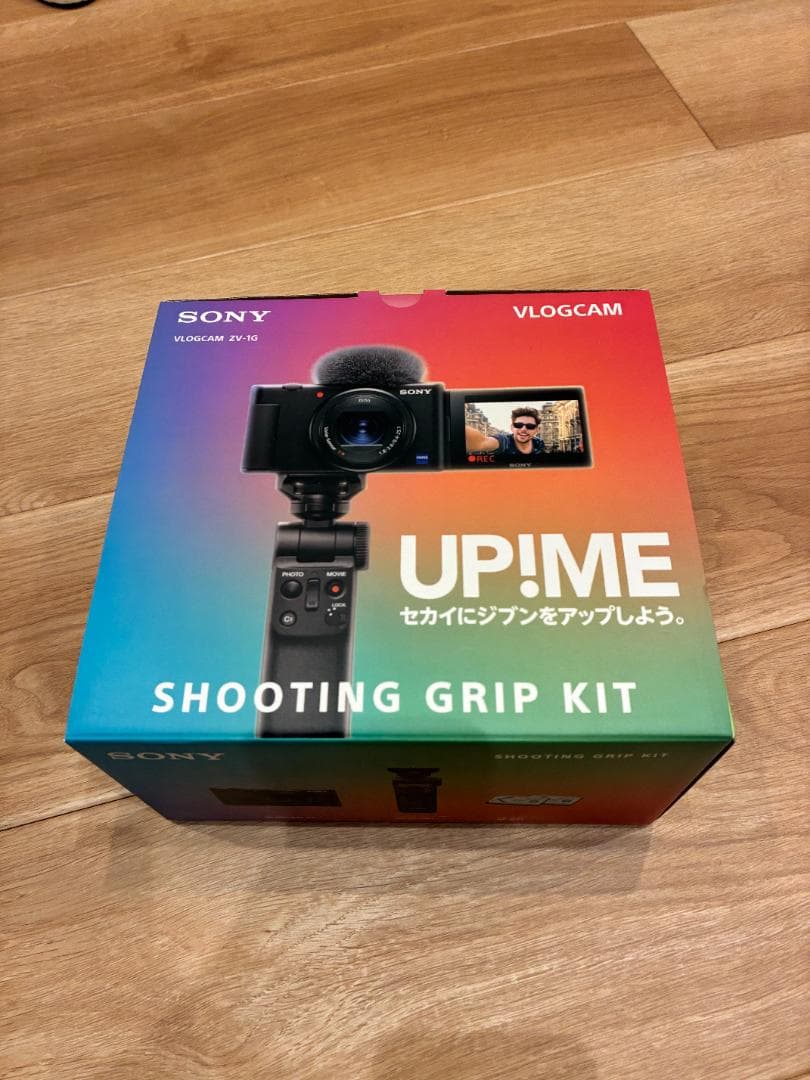 SONY VLOGCAM ZV-1G シューティンググリップキット