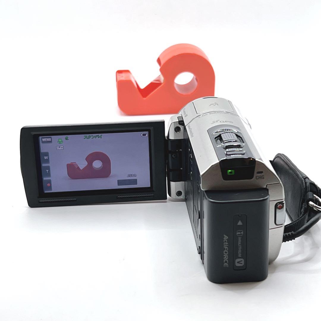 【美品】 SONY Handycam HDR-CX590V ビデオカメラ