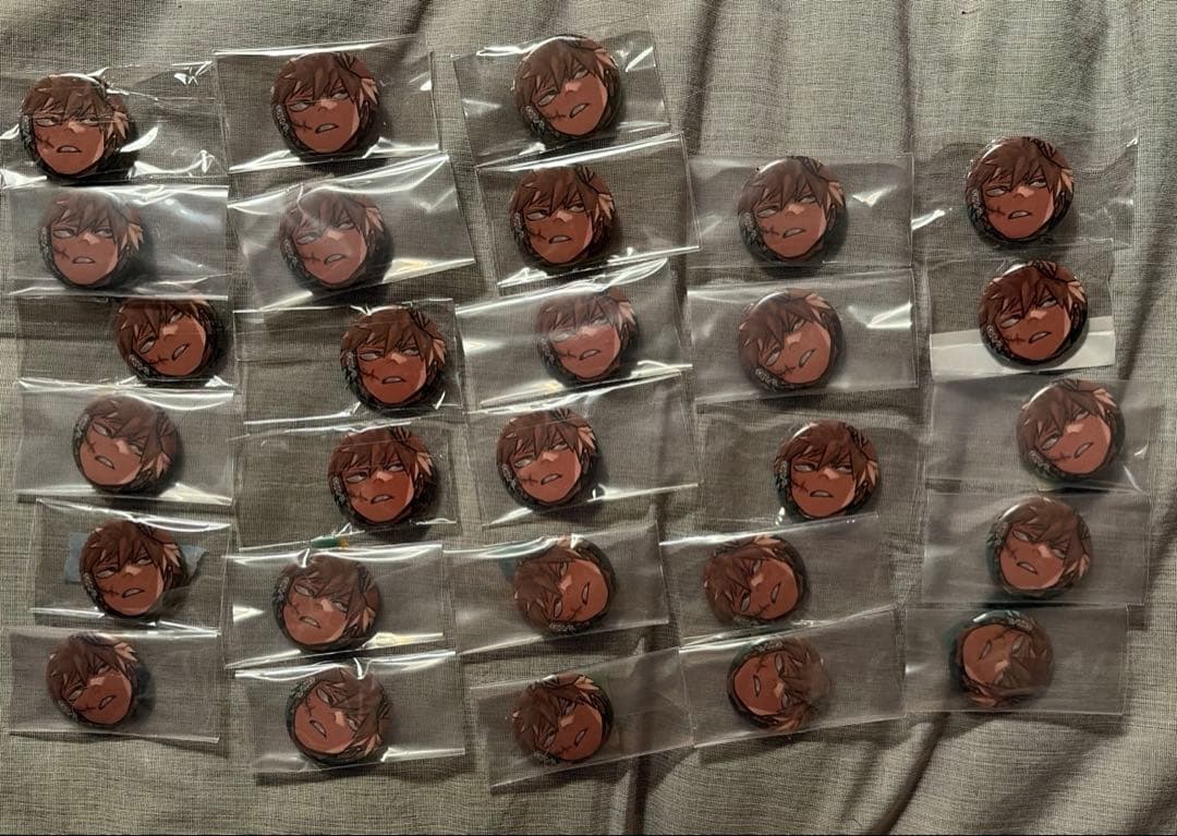 爆豪勝己 全サ 缶バッジ 原作 ヒロアカ 32個 まとめ売り