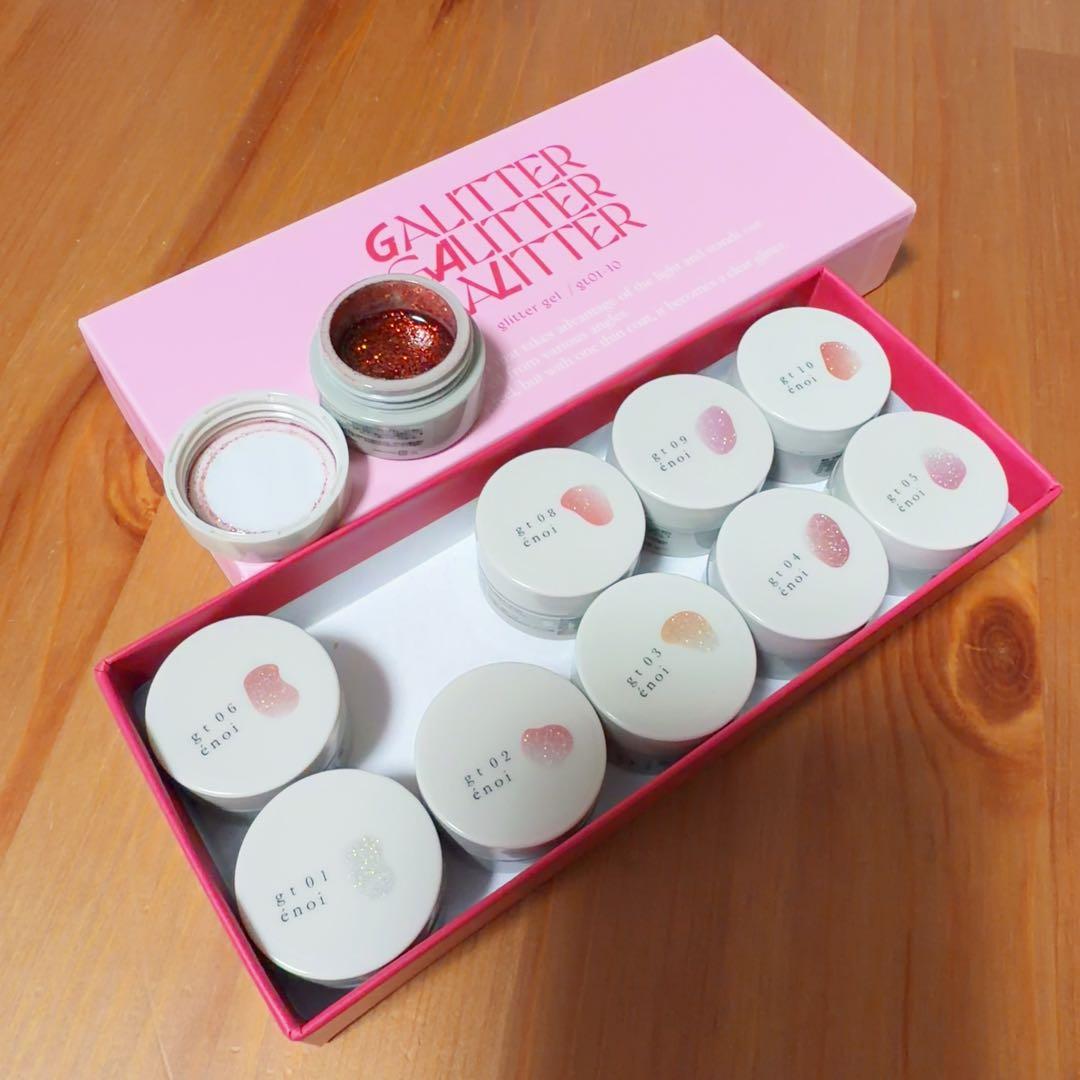 enoi ギャリッター　10色セット（gt01-10）