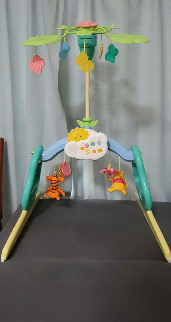 くまのプーさん　えらべる回転　6WAYジムにへんしんメリー　プーメリー