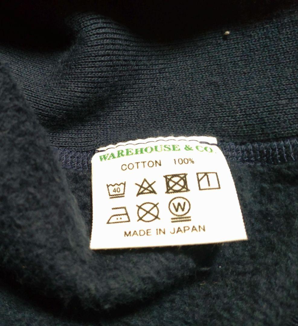 ウェアハウス　483 M NAVY リバースウィーブ