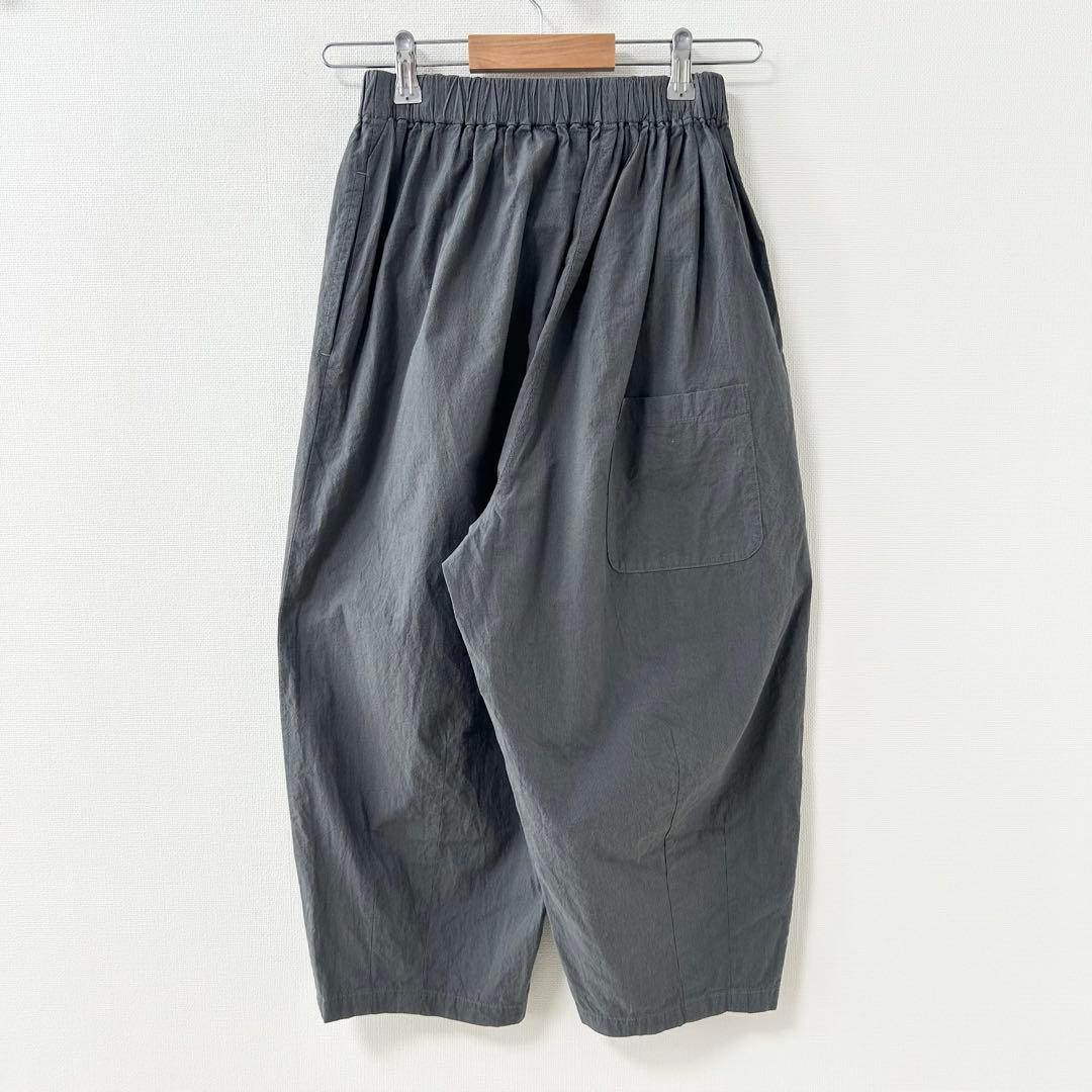 huis 遠州織物 コードレーンバルーンパンツ　グレー